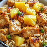 Pineapple Chicken and Rice 1