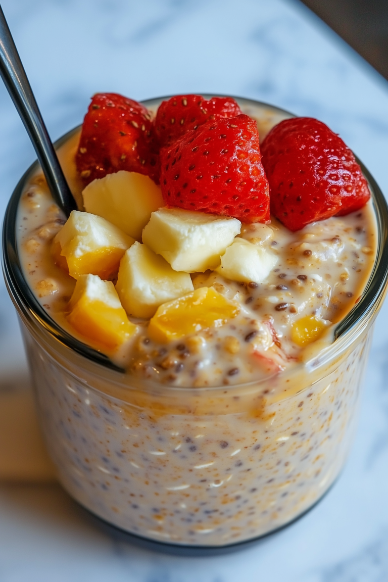 High Protein Overnight Oats 2
