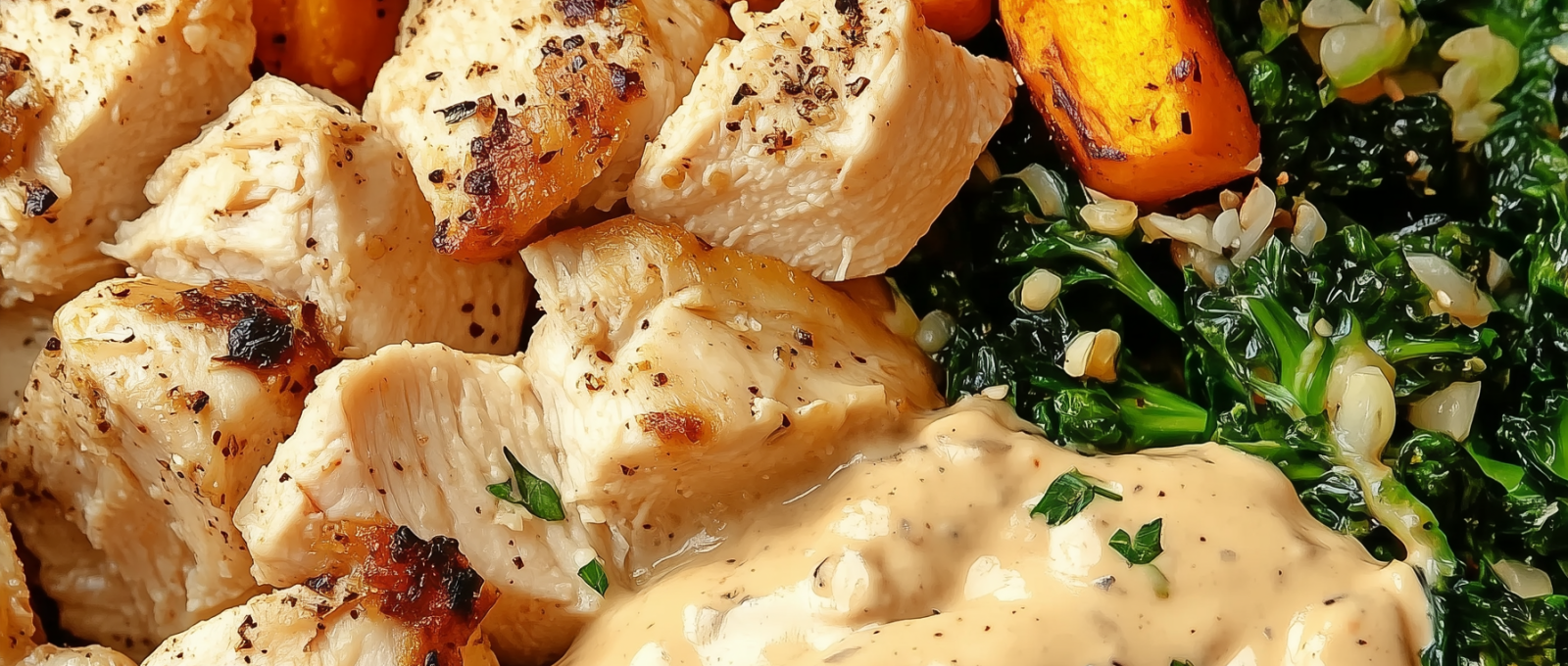 Chicken and Sweet Potato Bowls for Two 1