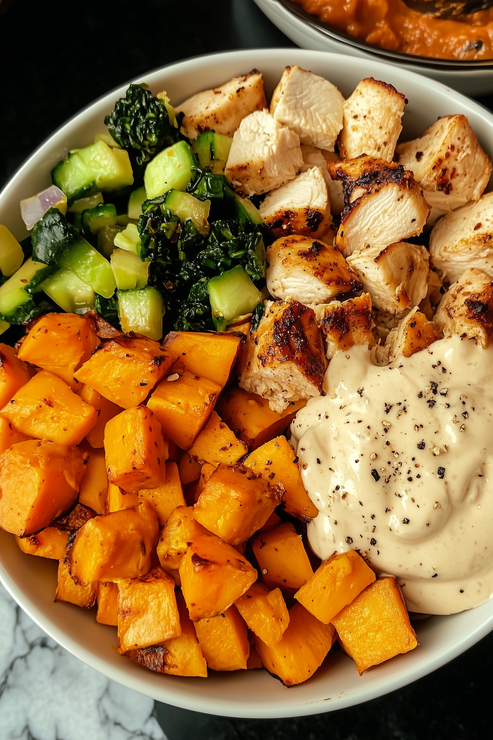 Chicken and Sweet Potato Bowls for Two 2 scaled Chicken and Sweet Potato Bowls for Two 2 scaled