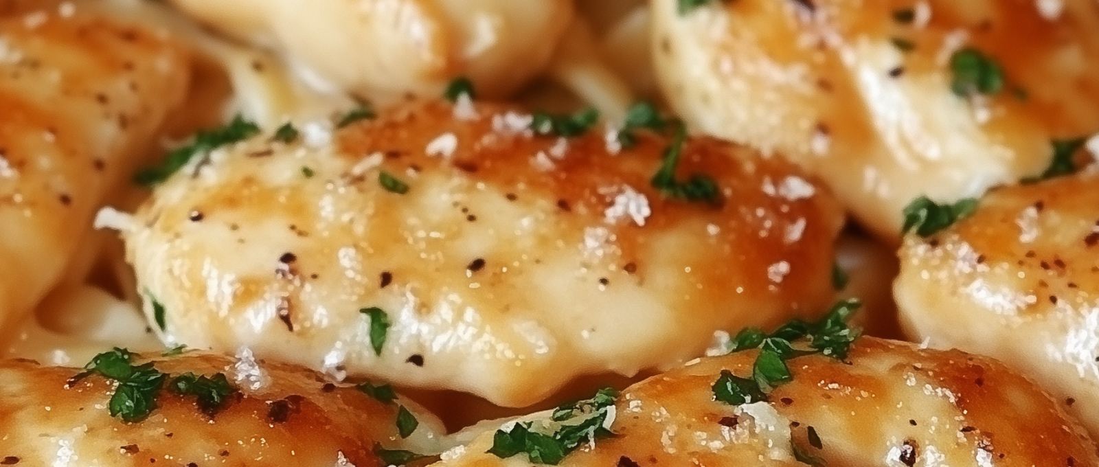 Lemon Garlic Butter Chicken with Creamy Parmesan Linguine 1