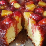 Strawberry Pineapple Pound Cake 1
