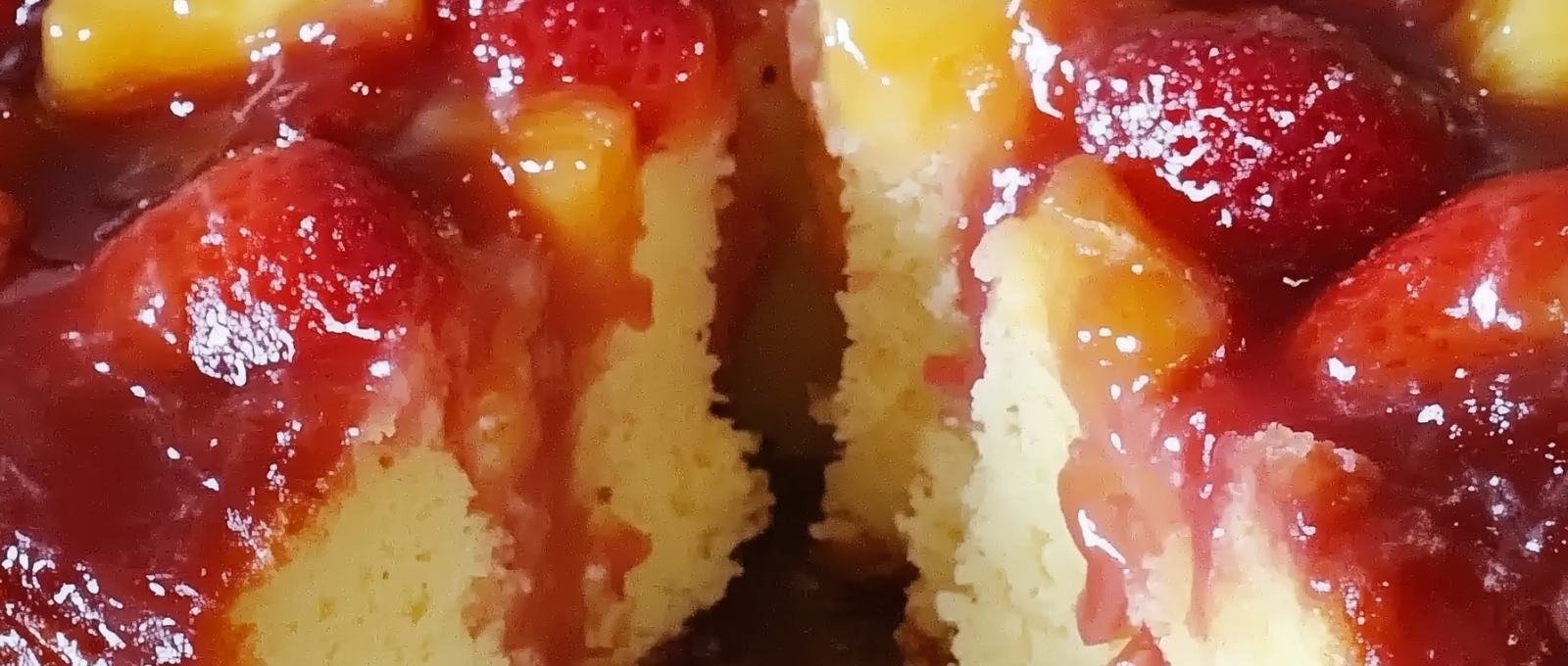Strawberry Pineapple Pound Cake 1