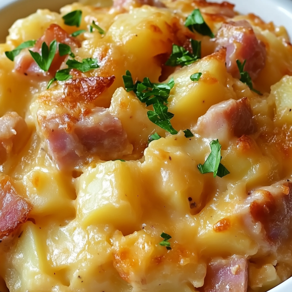 Crockpot Ham and Potato Casserole 1