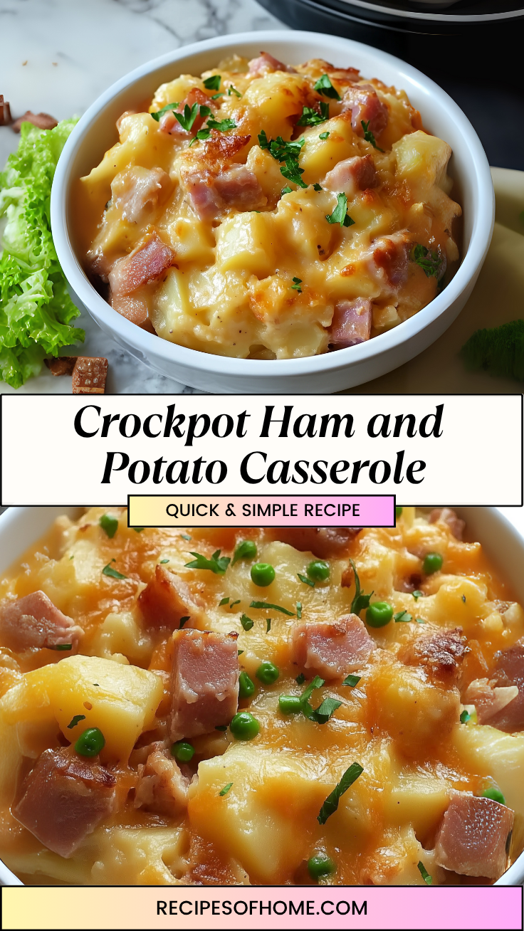 Crockpot Ham and Potato Casserole 3