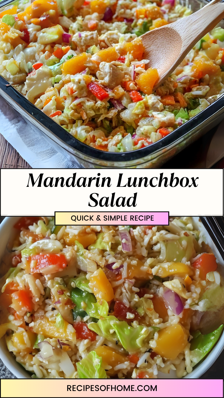 Mandarin Lunchbox Salad 3