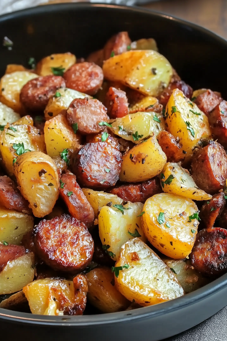 Southern Fried Potatoes Sausage 1