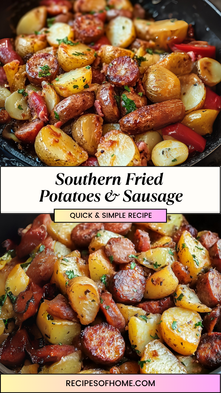 Southern Fried Potatoes Sausage 3