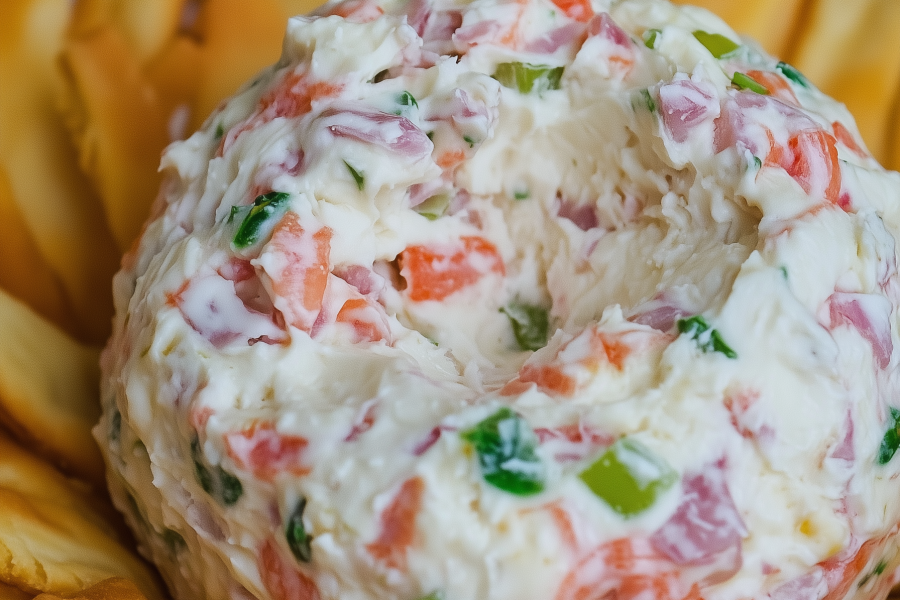 Devil Crab Cream Cheese Ball 1
