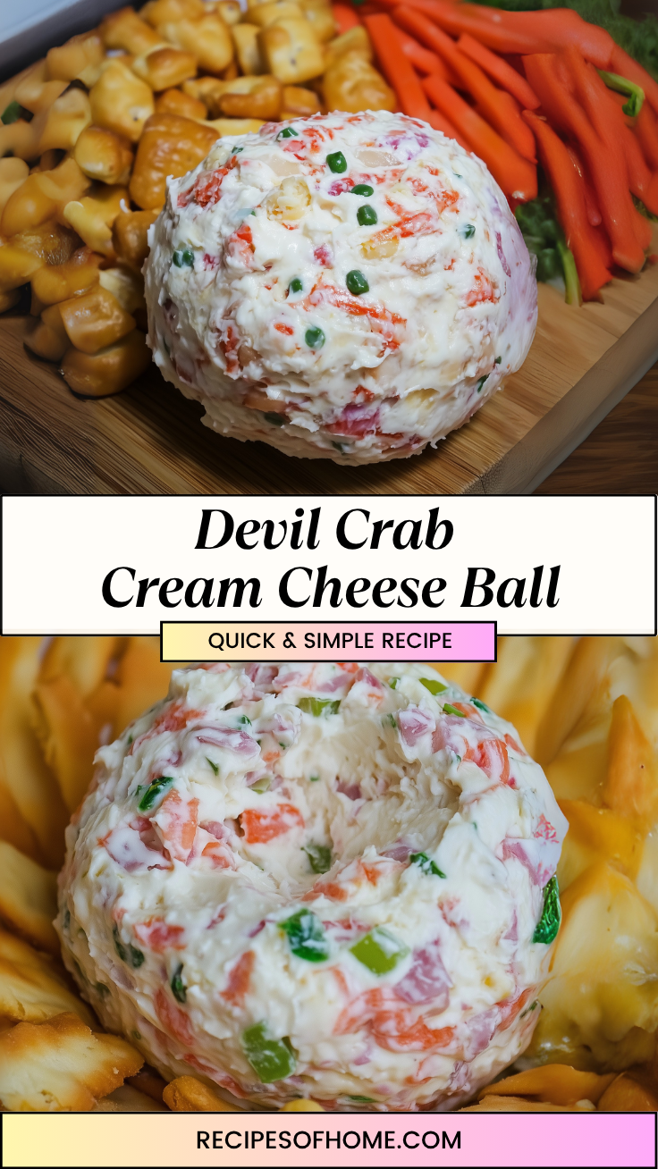 Devil Crab Cream Cheese Ball 3 Devil Crab Cream Cheese Ball 3