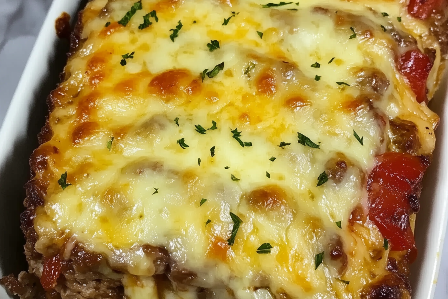 Philly Cheesesteak Meatloaf 1