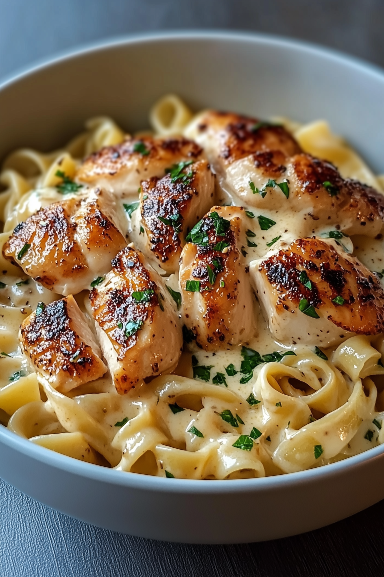 Chicken with Buttered Noodles 1