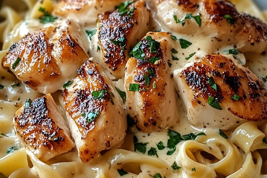Chicken with Buttered Noodles 1