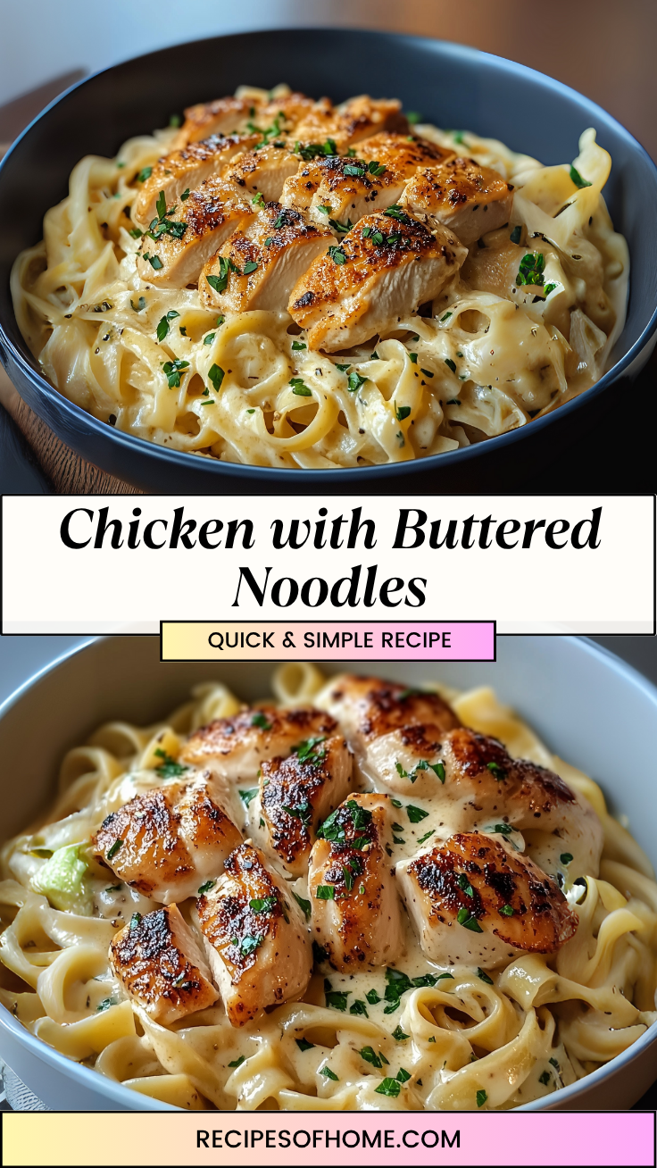 Chicken with Buttered Noodles 3