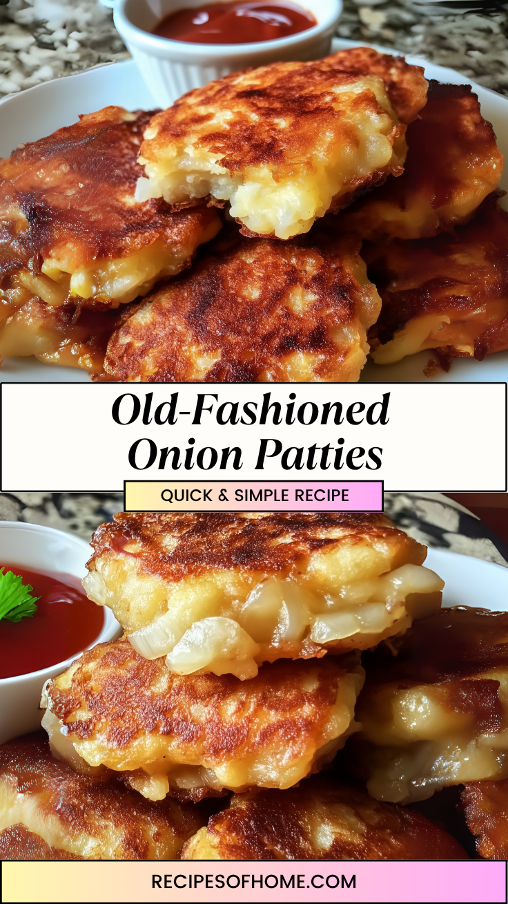 Old Fashioned Onion Patties 3 Old Fashioned Onion Patties 3