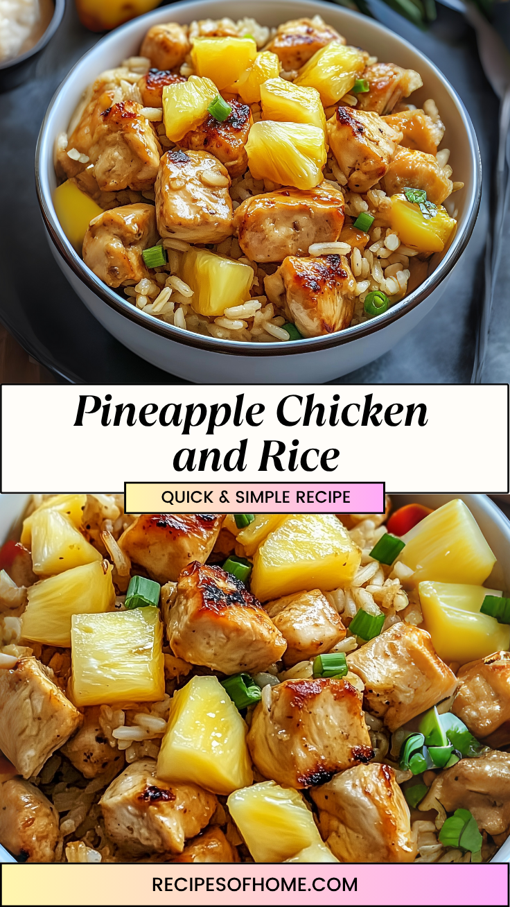 Pineapple Chicken and Rice 3 1