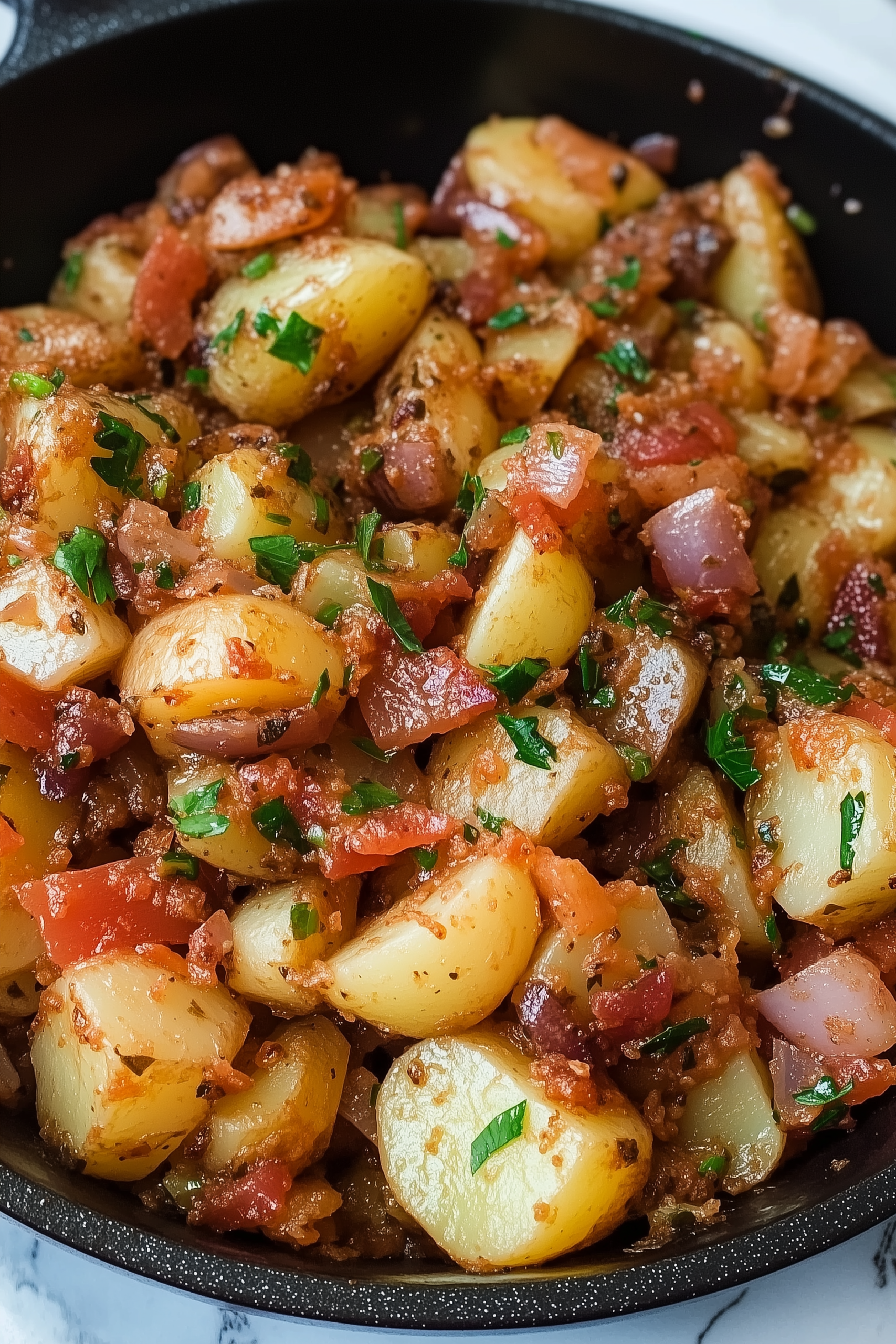 Warm German Potato Salad 2 scaled