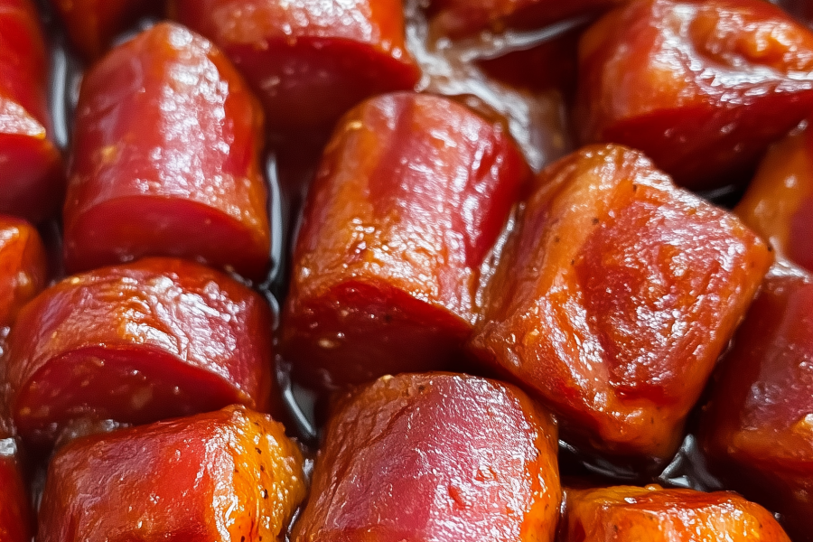 Candied Kielbasa Bites 1