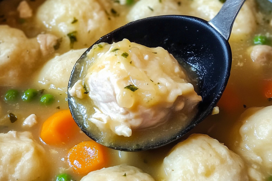 Old Fashioned Chicken and Dumplings 1