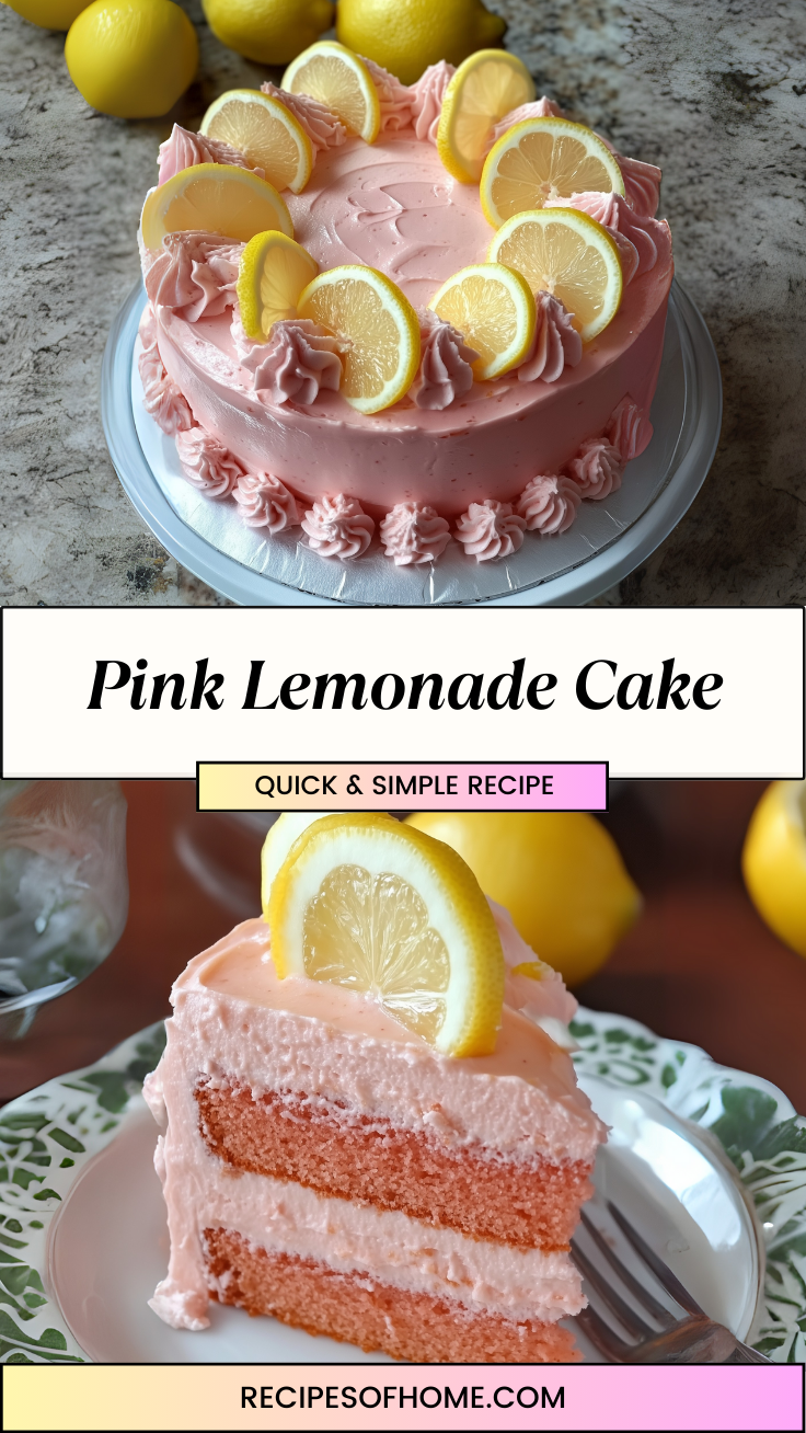 Pink Lemonade Cake 3