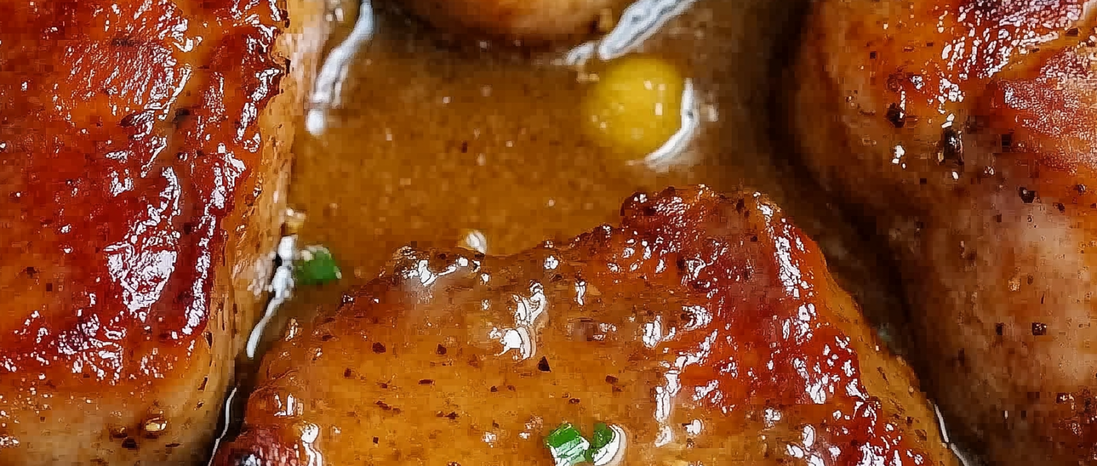 4 Ingredient Slow Cooker Maple Dijon Pork Chops 1