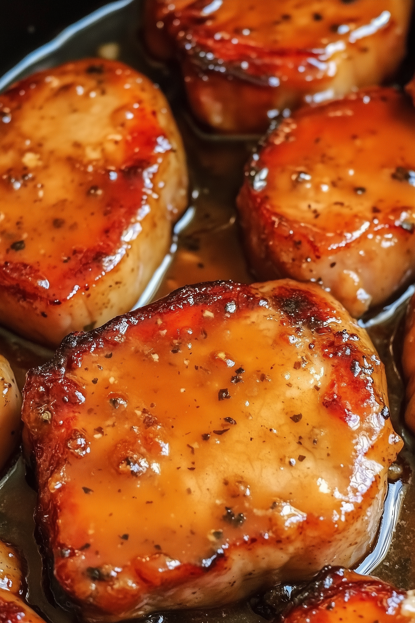 4 Ingredient Slow Cooker Maple Dijon Pork Chops 2 scaled