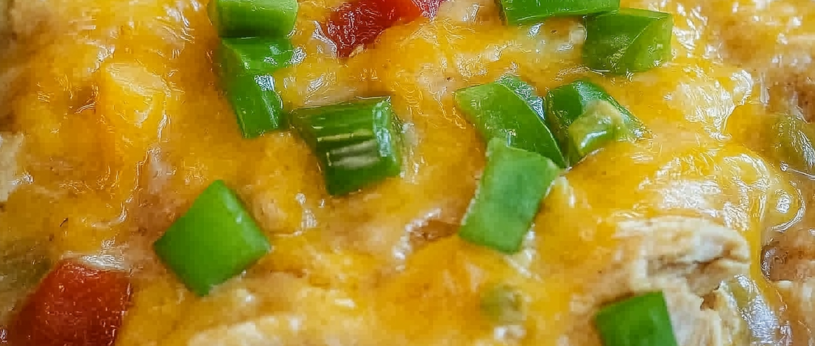 Slow Cooker Green Chicken Chile Casserole 1