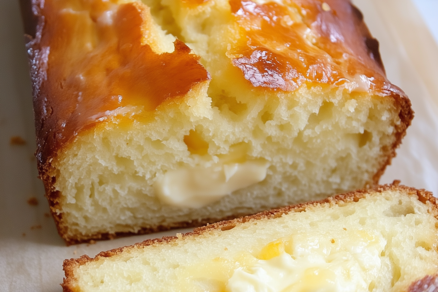 Lemon Cream Cheese Bread 1