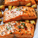 Honey Glazed Salmon 1
