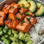 Salmon Rice Bowls 1