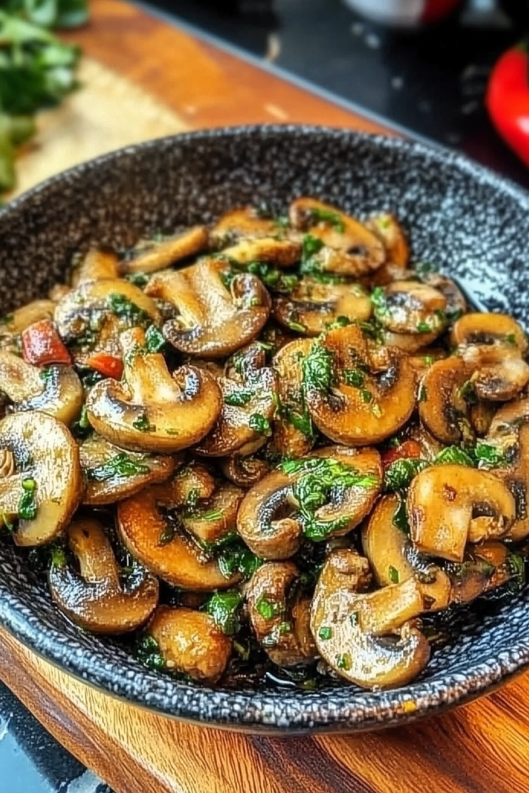 Easy Sauteed Mushrooms with Spinach 2 scaled Easy Sauteed Mushrooms with Spinach 2 scaled