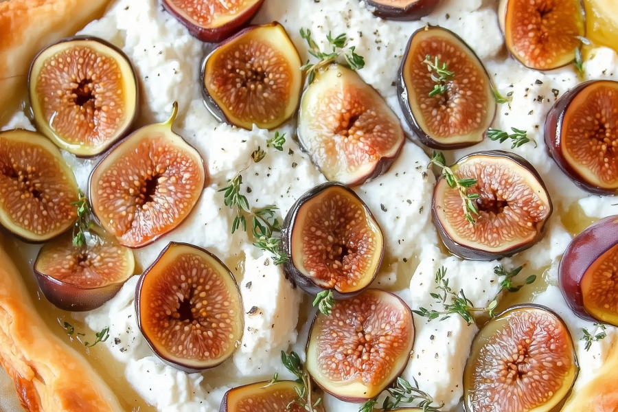 Fig and Goat Cheese Tart 1