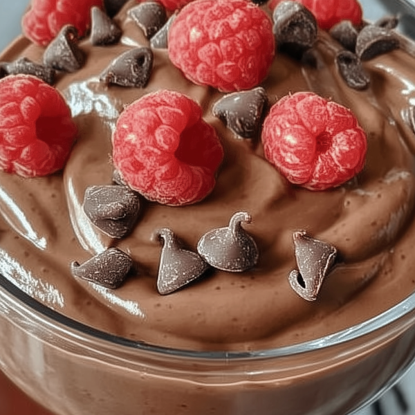 Low Carb Chocolate Cottage Cheese Mousse 1