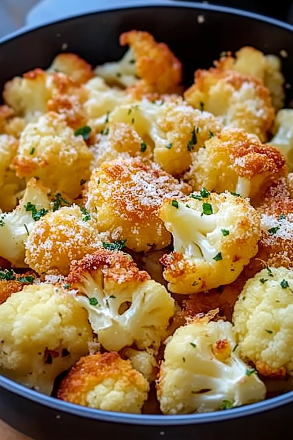 Crispy Parmesan Roasted Cauliflower