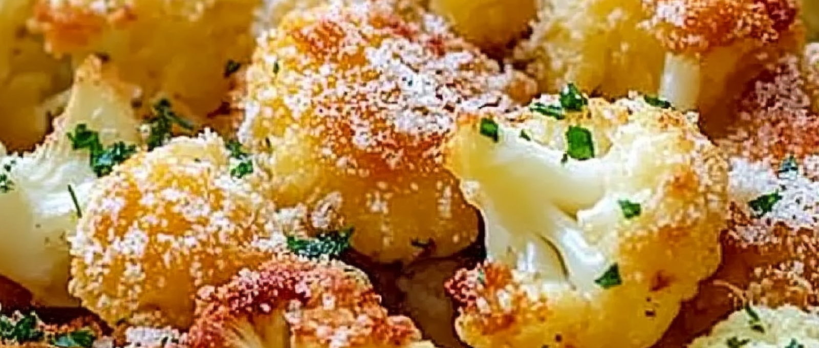 Crispy Parmesan Roasted Cauliflower 1