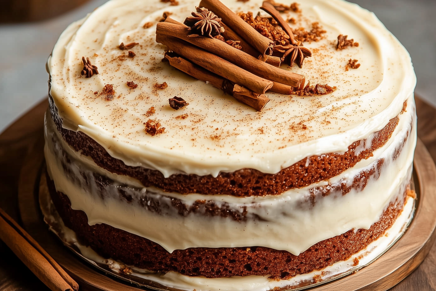 Brown Sugar Chai Cake 1