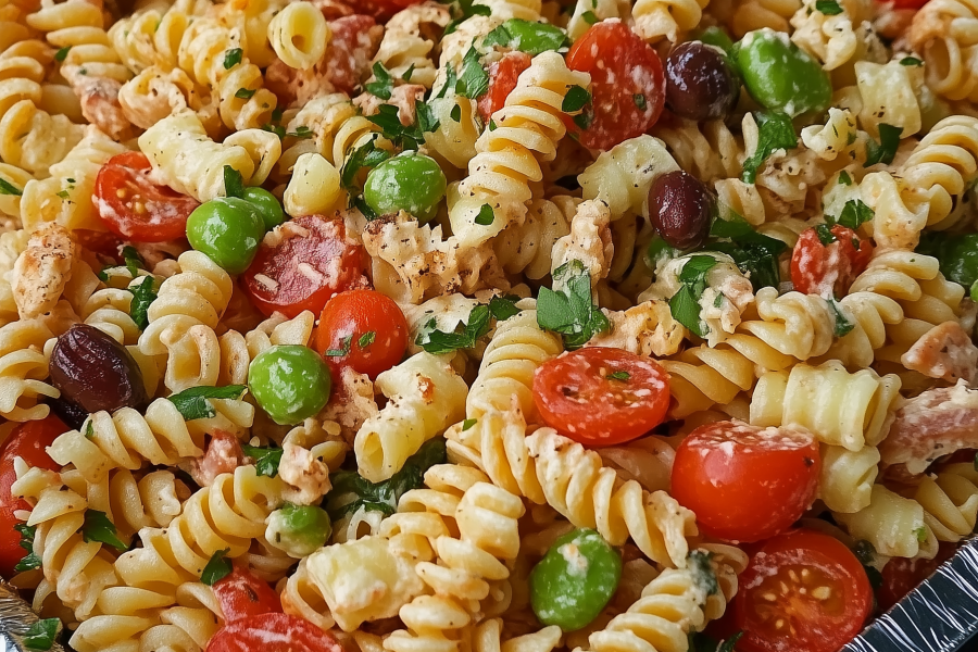 Pasta Salad For A Crowd 1