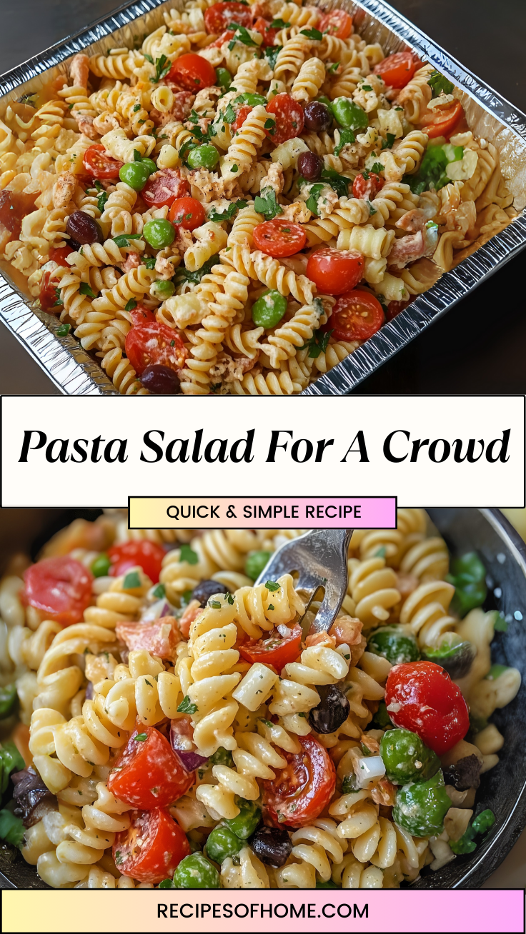 Pasta Salad For A Crowd 3 Pasta Salad For A Crowd 3
