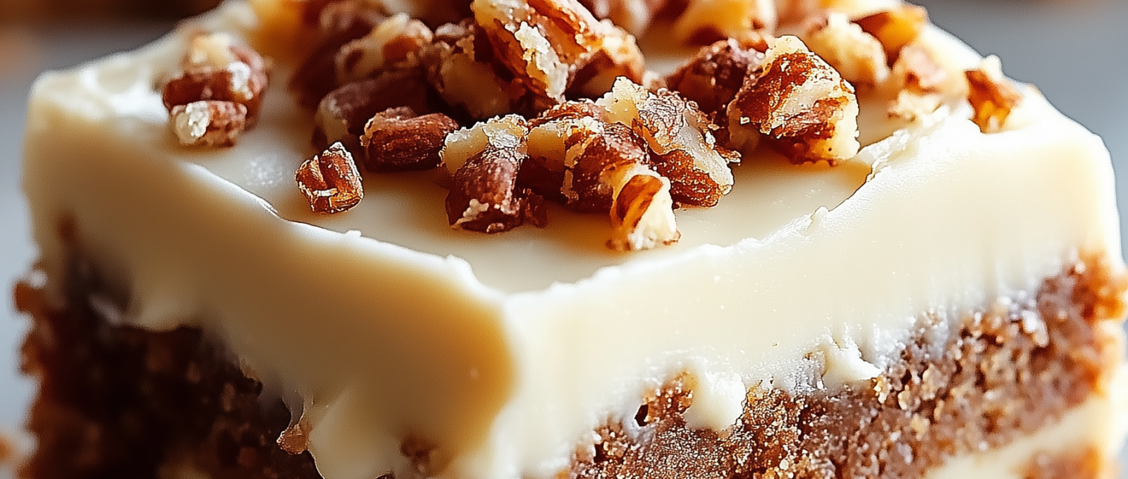 Decadent Carrot Cake Bars with Cream Cheese Frosting 1