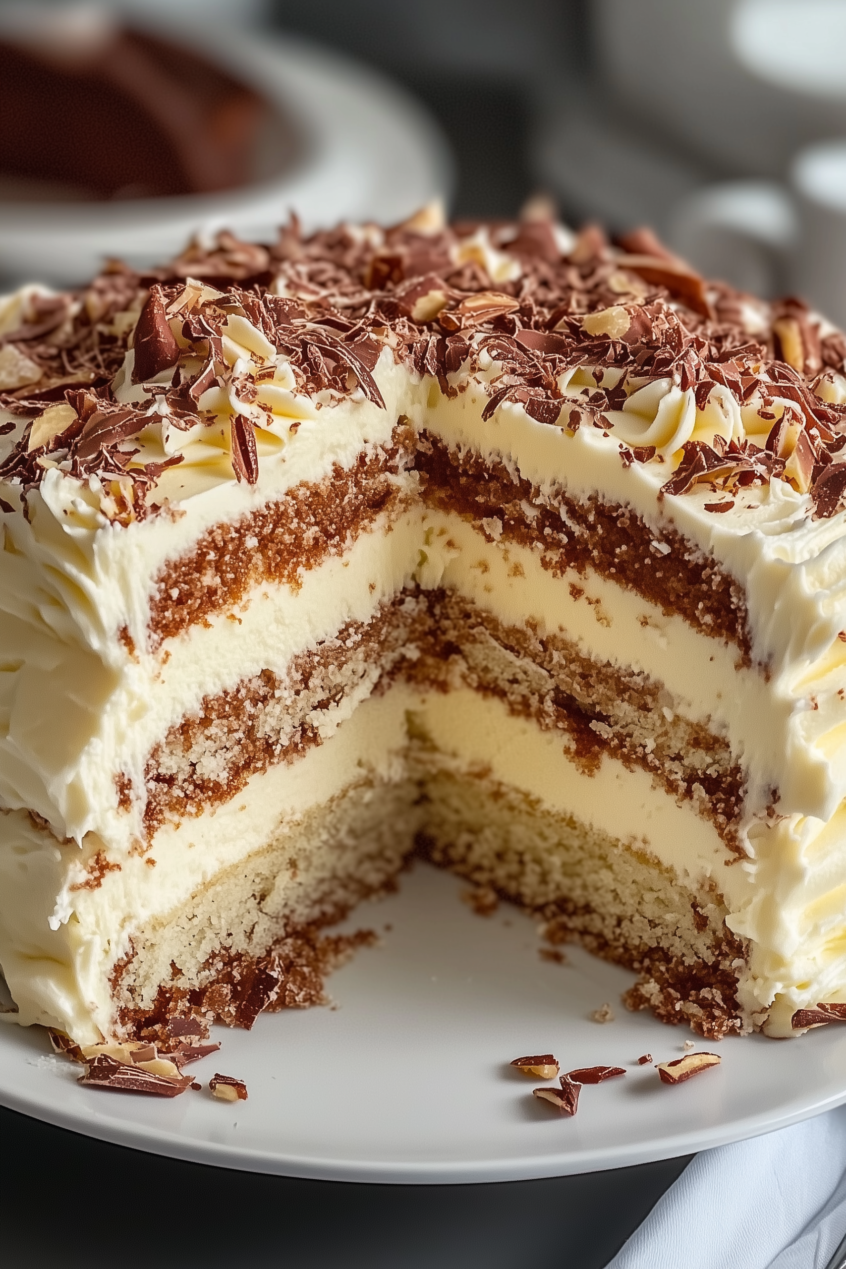 Quick Italian Cream Cake 2 scaled