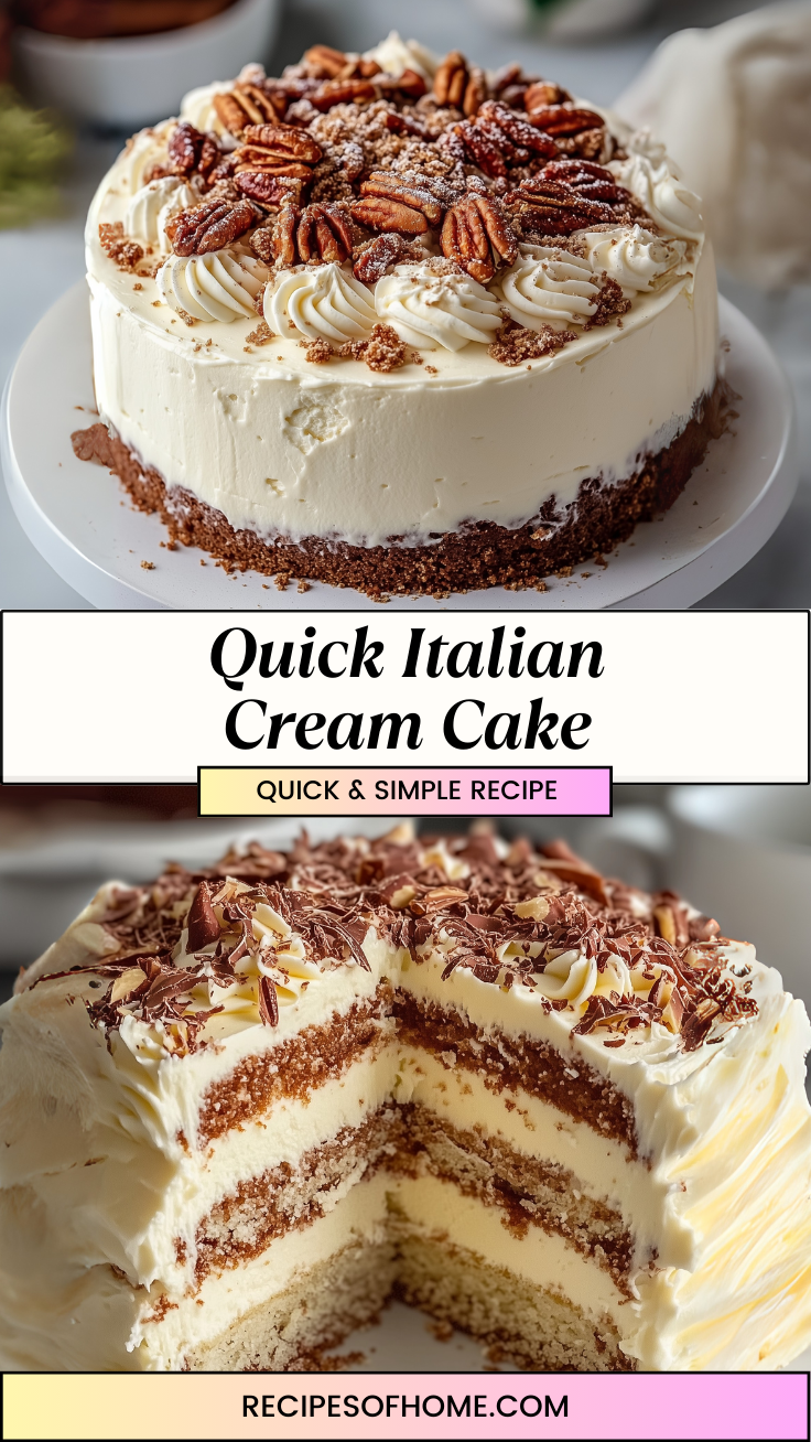 Quick Italian Cream Cake 3 1