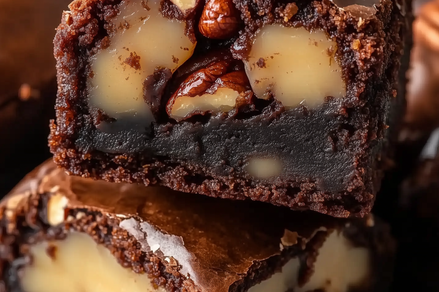 Irresistible Pecan Pie Brownie Bites 1