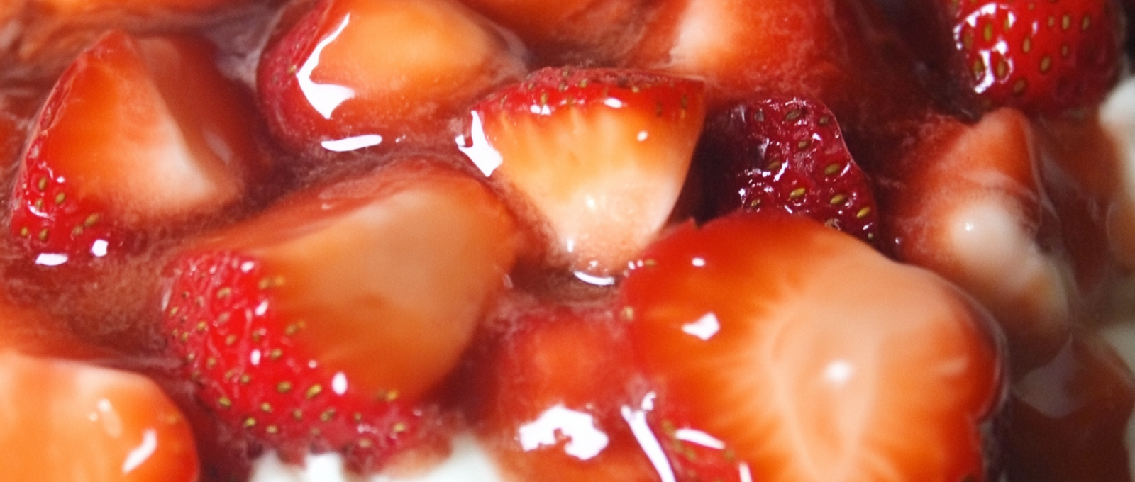Layered Strawberry Angel Food Cake 1