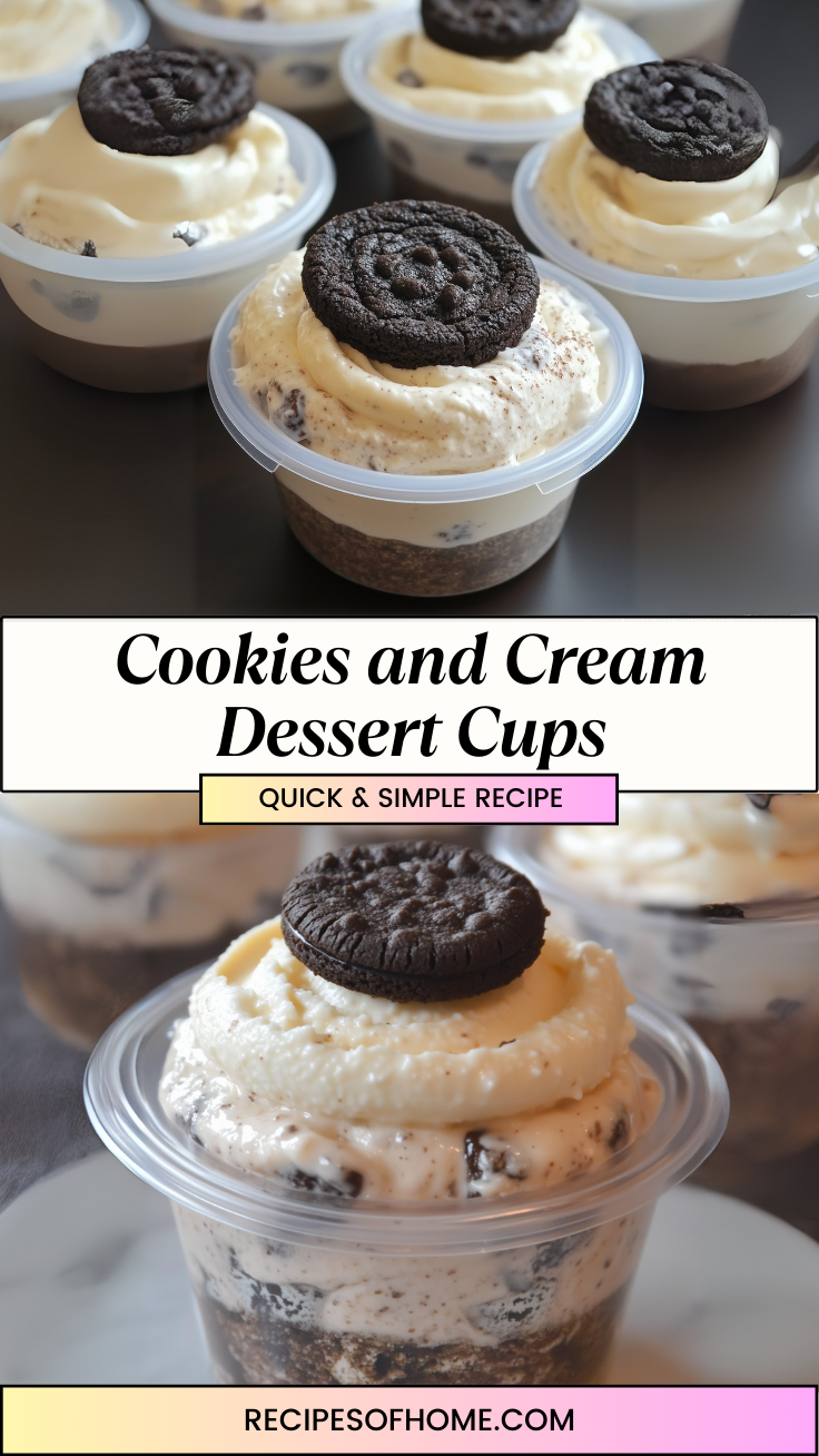 Cookies and Cream Dessert Cups 3