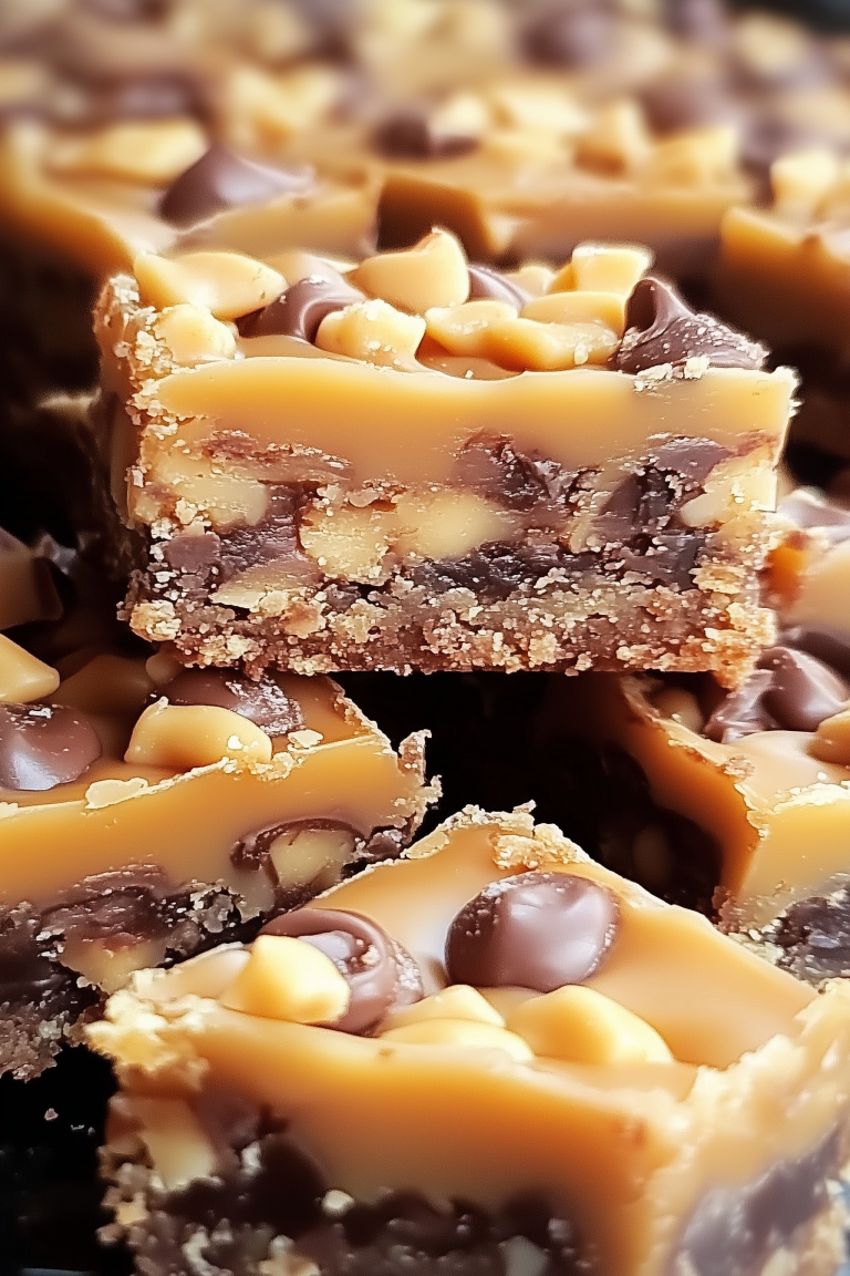 Cake Mix Toffee Bars 1
