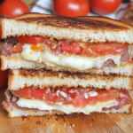heirloom tomato sandwich 1
