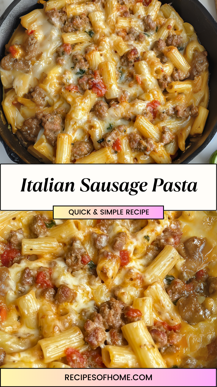 italian sausage pasta 3 italian sausage pasta 3
