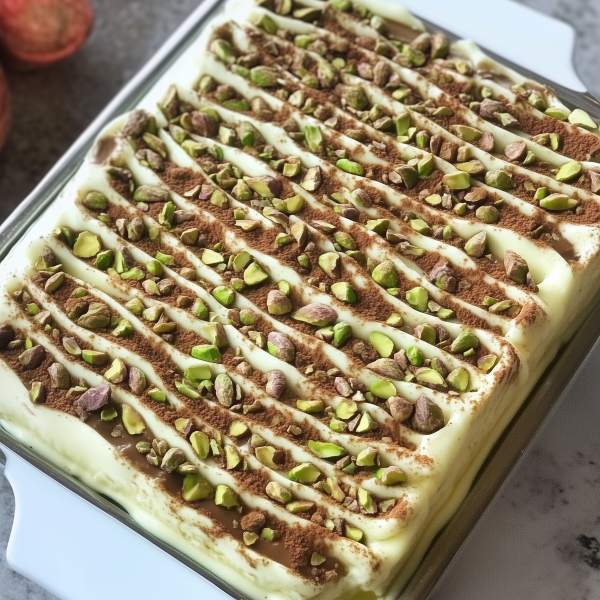 Pistachio Tiramisu 1