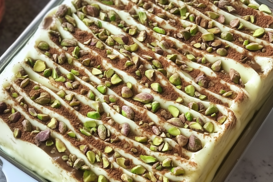 Pistachio Tiramisu 1