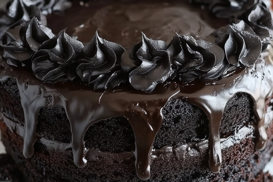 Black Velvet Cake 1